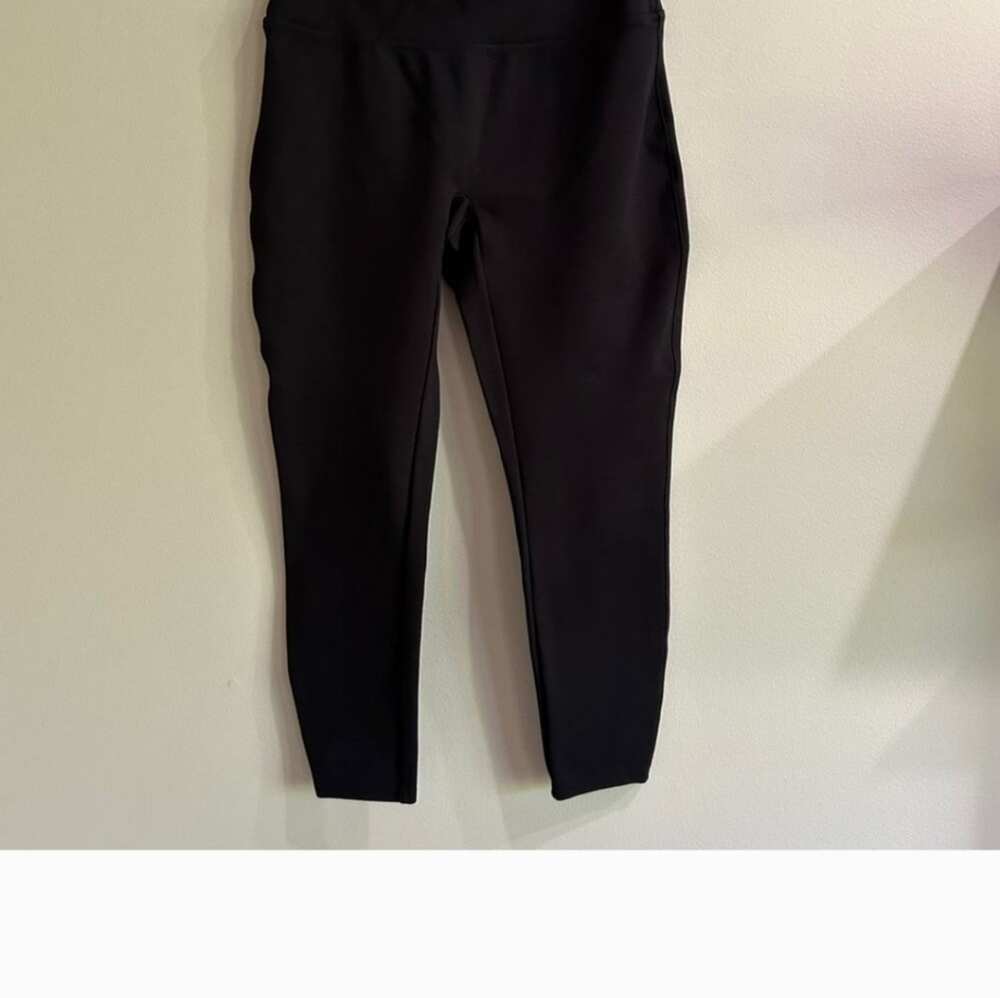 Spanx Black Leggings Petite Length